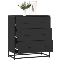 Sideboard Schwarz 68x35x76...