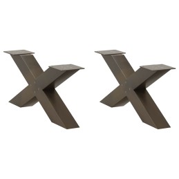 Couchtischbeine X-Form 2...