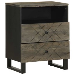 Nachttisch Schwarz 50x33x62...