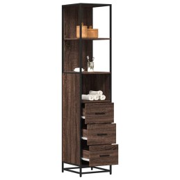Badschrank Braun...