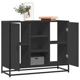 Sideboard Schwarz 92x35x76...