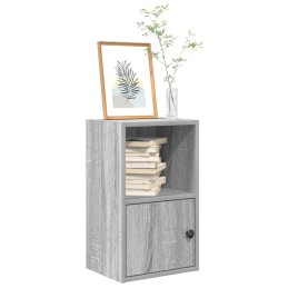 Bücherregal Grau Sonoma...