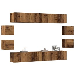 8-tlg. TV-Schrank-Set...