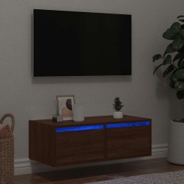 TV-Schrank mit LED-Leuchten...