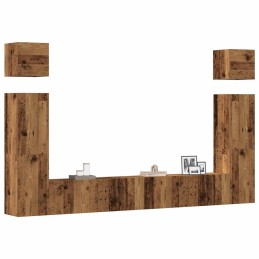 6-tlg. TV-Schrank-Set...