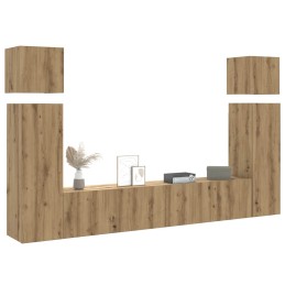 8-tlg. TV-Schrank-Set...
