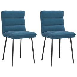 Esszimmerstühle 2 Stk. Blau...