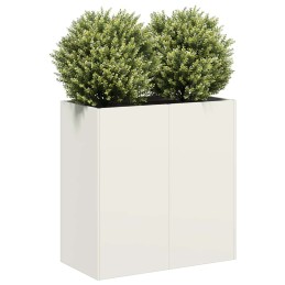 Pflanzkübel Weiß 80x40x80...