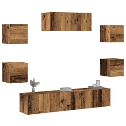 5-teiliges TV-Schrank-Set...
