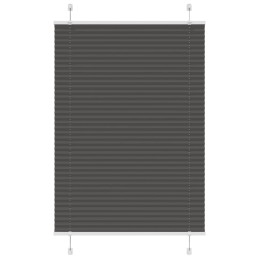 Plissee Schwarz 100x150 cm...