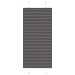 Plissee Schwarz 55x150 cm...
