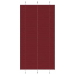 Plissee Bordeauxrot 110x200...