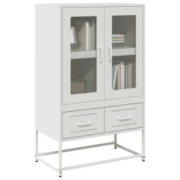 Highboard Weiß 68x39x111,5...