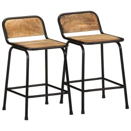 Barhocker 2 Stk. 46x35,5x70...