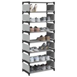 Schuhregal 8 Ebenen Grau...