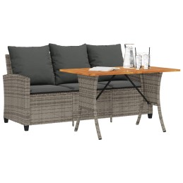 Gartensofa 3-Sitzer mit...
