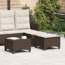 Gartenhocker mit Kissen 2...