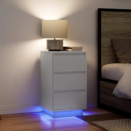 Nachttisch mit LED-Leuchten...