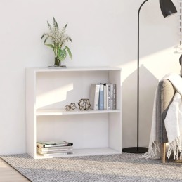 Bücherregal Weiß 80x30x76,5...