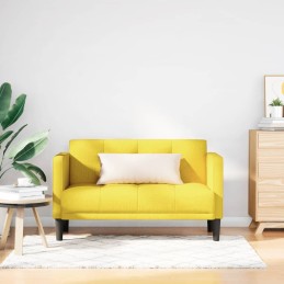 Zweisitzer-Sofa Gelb 111 cm...
