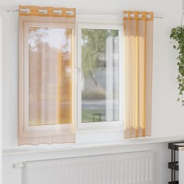 Voile Vorhänge mit Ösen 2...