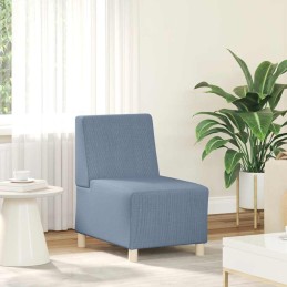 Sessel Blau 55 cm Cordstoff