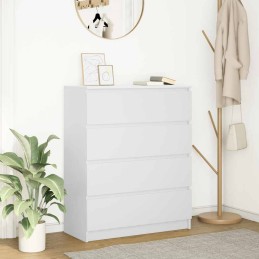 Sideboard Weiß 80x35x99 cm...