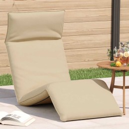 Sonnenliege Klappbar Beige...