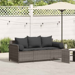 Gartensofa mit Kissen...