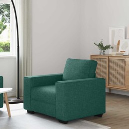 Sessel Dunkelgrün 60 cm Stoff