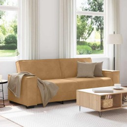 3-Sitzer-Sofa Braun 180 cm...