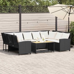 Gartensofa mit Kissen...
