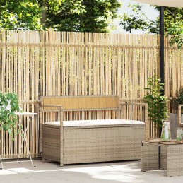 Gartenbank mit Stauraum und...