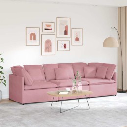 Modulares Sofa mit Kissen...