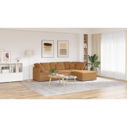 Modulares Sofa mit Hocker...