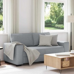 2-Sitzer-Sofa Hellgrau 140...