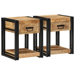 Nachttische 2 Stk. 40x40x50...