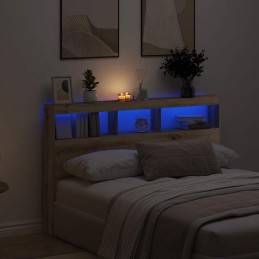 LED-Kopfteil mit Ablagen...