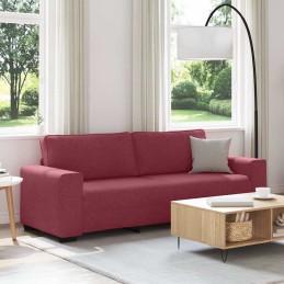 3-Sitzer-Sofa Weinrot 180...