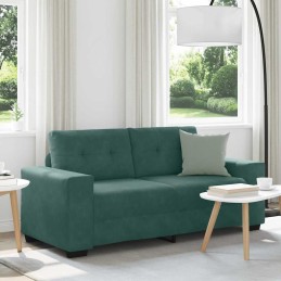 Zweisitzer-Sofa Dunkelgrün...
