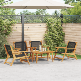 Gartenstühle mit Tischset -...