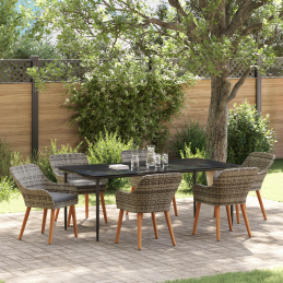 7-teiliges Garten Essset...