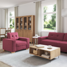 3-teilige Sofagarnitur mit...