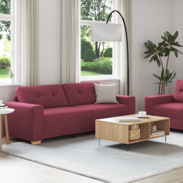 2-teiliges Sofa Set mit...