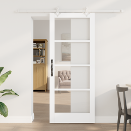 Schiebetür Set Weiß 83x202...