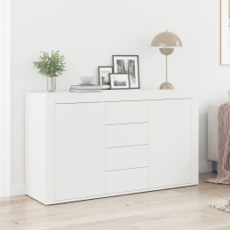 Weißes Sideboard Weiß Holz...