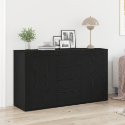 Sideboard Schwarz Eiche...