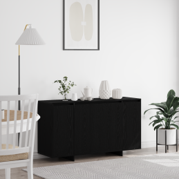 Schwarzes Eichen-Sideboard...