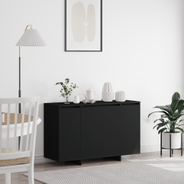 Schwarzes Sideboard Schwarz...