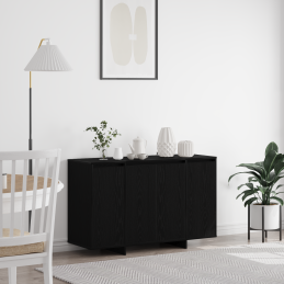 Schwarzes Eichen-Sideboard...